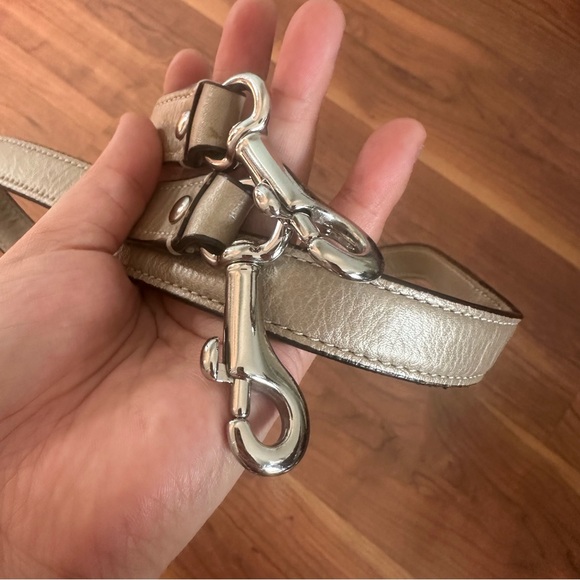 Coach Taylor Flap Adjustable Shoulder Crossbody Bag in Champagne - Picture 9 of 9